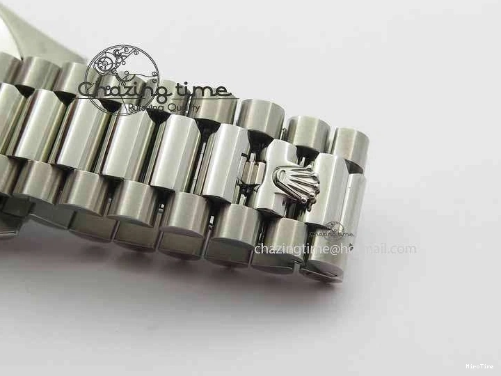 MiroTime 0503 Day Date 40mm SS BP Maker Best Edition Black Dial Diamond Markers On SS Bracelet A Casual 3691